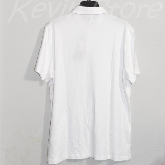 White Nwt Banana Republic Men’s Luxe Polo - Picture 5 of 6